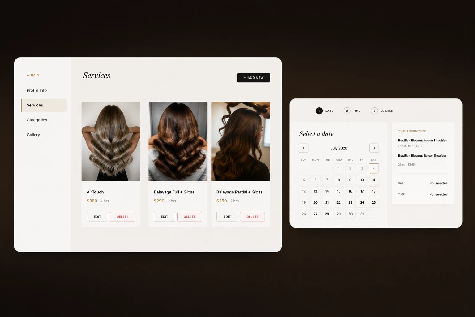 My Beauty Studio project preview