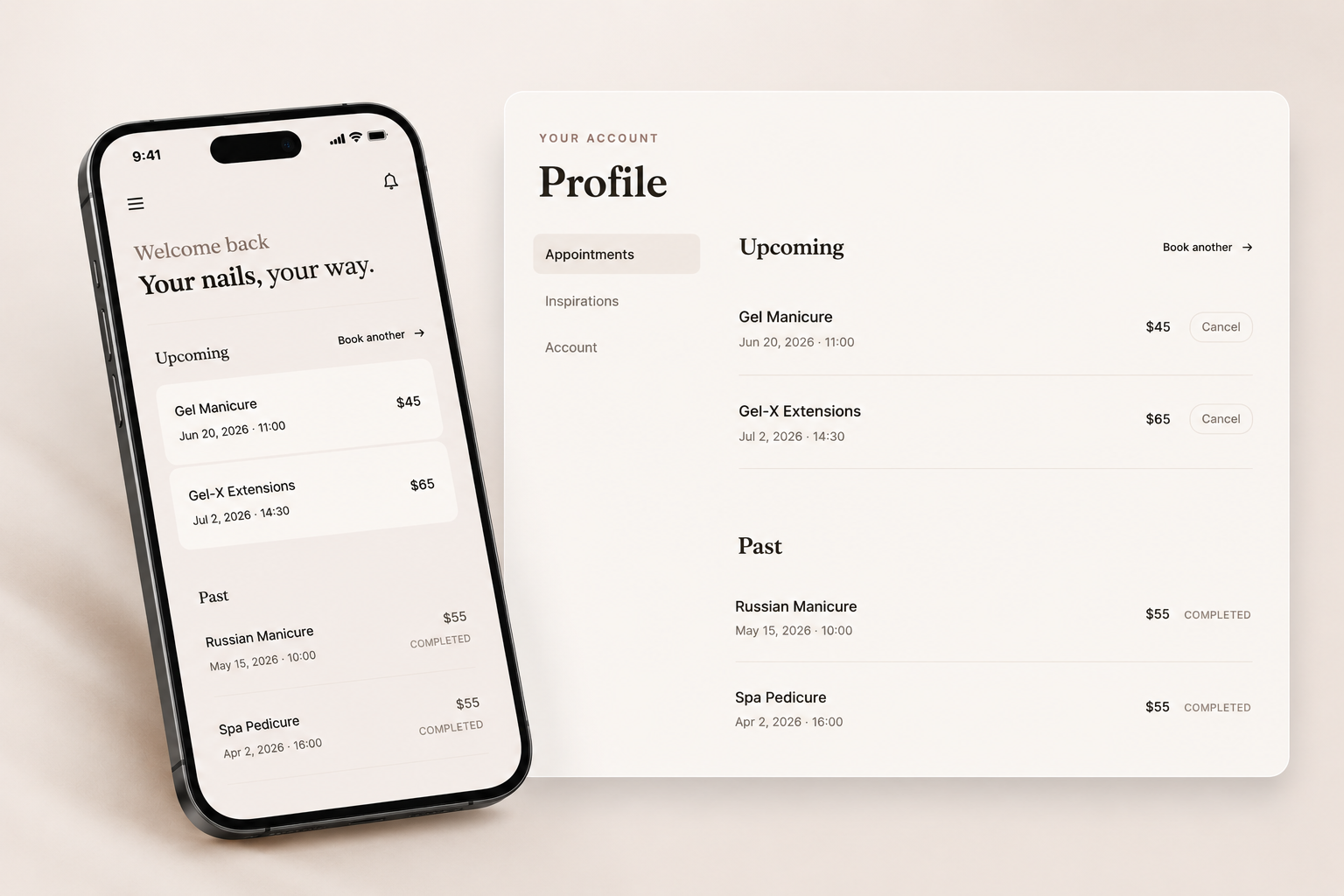 AI-Powered Booking Platform for a Modern Beauty Studio